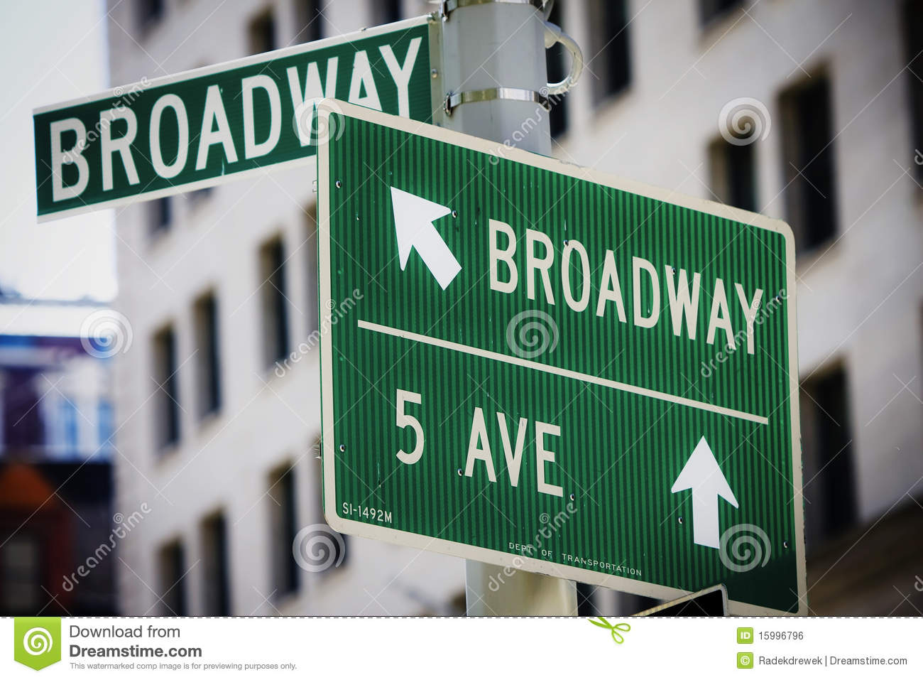 Broadway Street Sign Clipart Broadway Street Sign Editorial