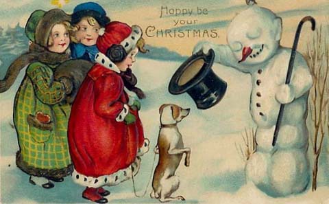 Cindy Adkins  Vintage Christmas Cards