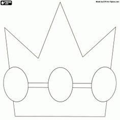 Emblem Representing The Princess Peach The Crown Coloring Page More