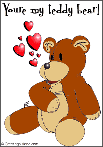 Free Animated Teddy Bear Clipart