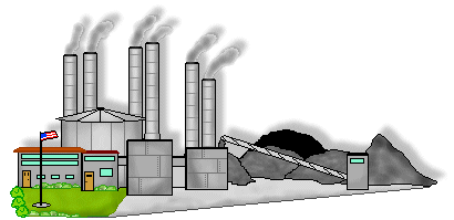 Industrial Building Clip Art   Coal Processing Plant