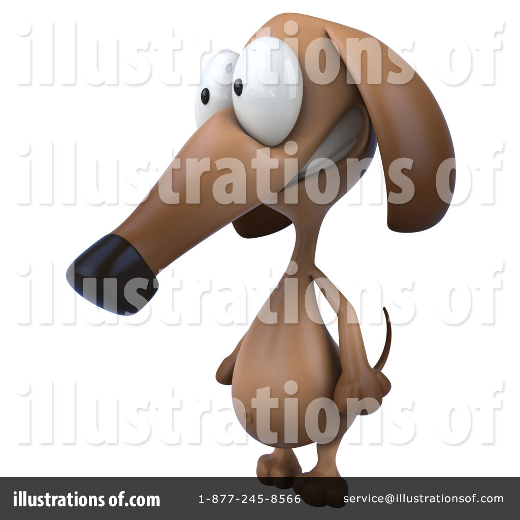 Pookie Wiener Dog Clipart  79442 By Julos   Royalty Free  Rf  Stock