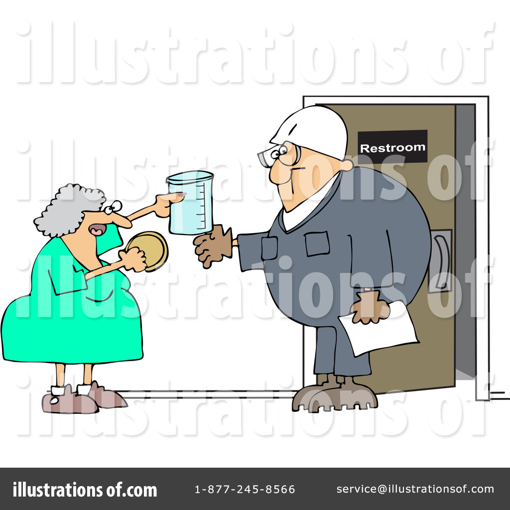 Royalty Free  Rf  Drug Test Clipart Illustration By Dennis Cox   Stock