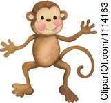 Royalty Free  Rf  Monkey Clipart Illustrations Vector Graphics  1