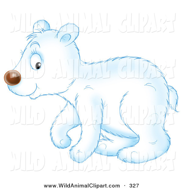 Step Cute Polar Bear Drawing Polar Bear Cubs Cartoon Polar Bear    