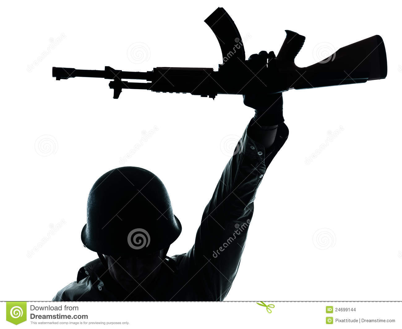 Army Gun Clipart Revolutionary Army Soldier Man