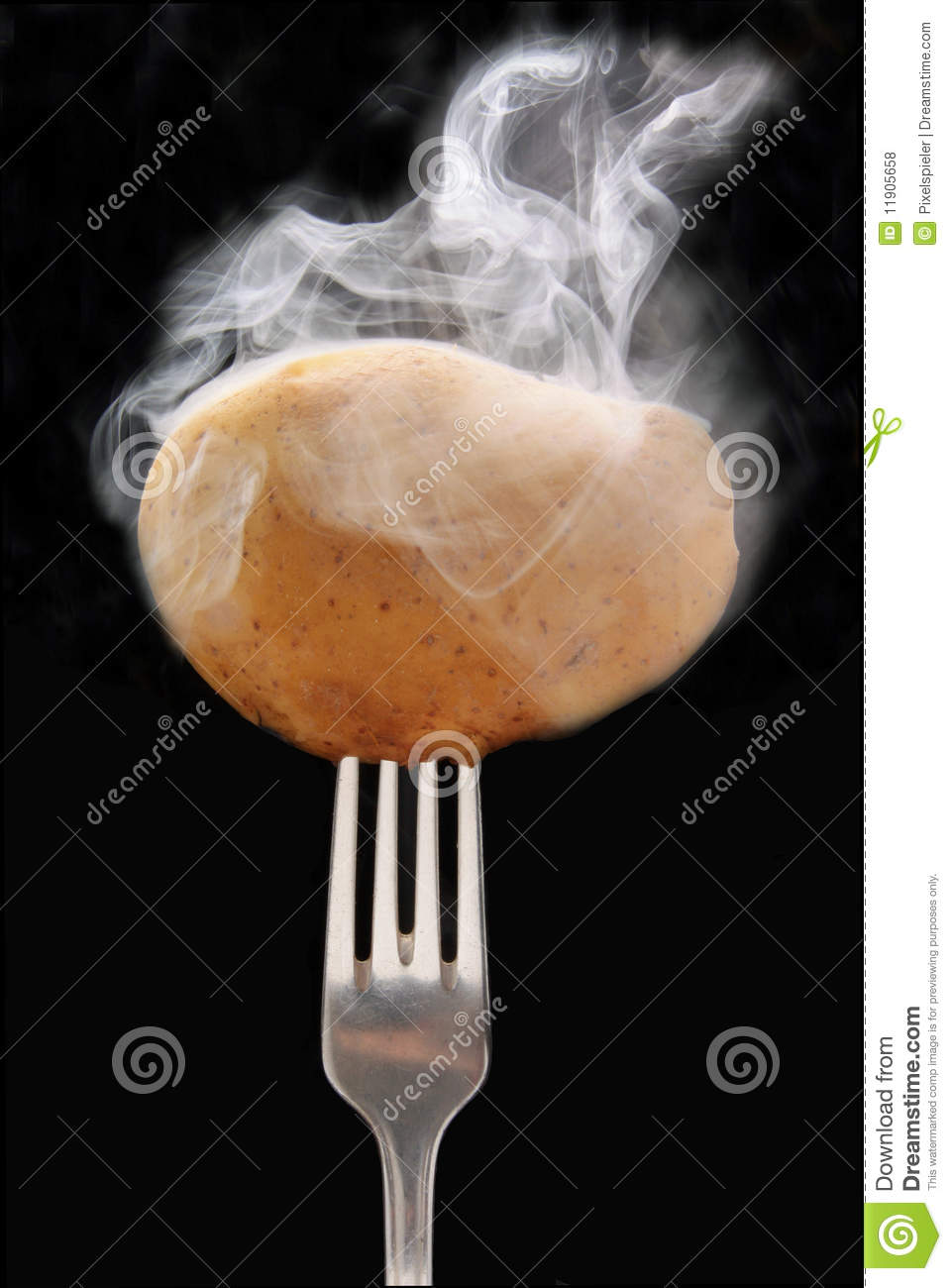 Hot Potato Royalty Free Stock Photos   Image  11905658
