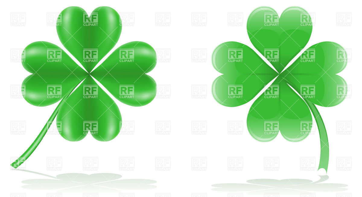 Lucky Clover Download Royalty Free Vector Clipart  Eps 