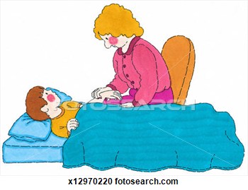  Mrs  Tending To Sick Student  Fotosearch   Search Clipart    