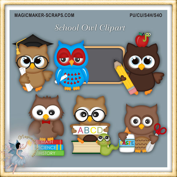 Owl Clipart Halloween Crows Clipart Marshmallow Loves Cocoa Clipart