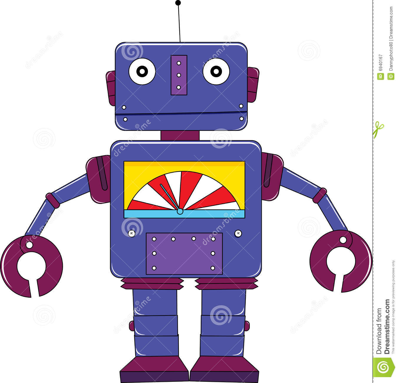 Robot Royalty Free Stock Photography   Image  6940167