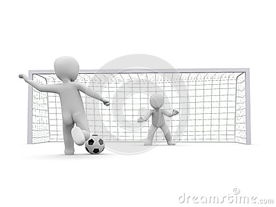 Score A Goal Clipart Royalty Free Stock Image  Goal