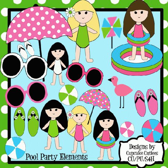 Swim Party Clip Art Image Search Results