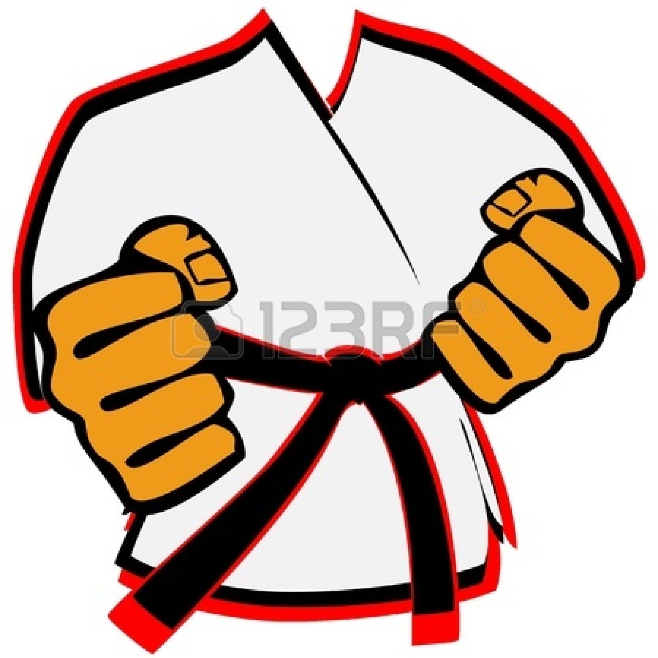 Black Belt Taekwondo Clip Art