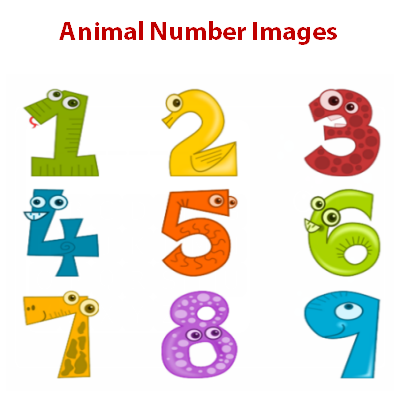 Images  Animal Numbers   The Notebook Gallery