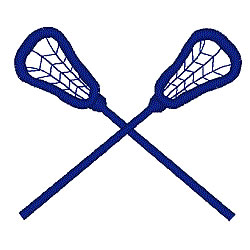 Lacrosse Sticks Embroidery Design Lacrosse Sticks Embroidery Design 5    