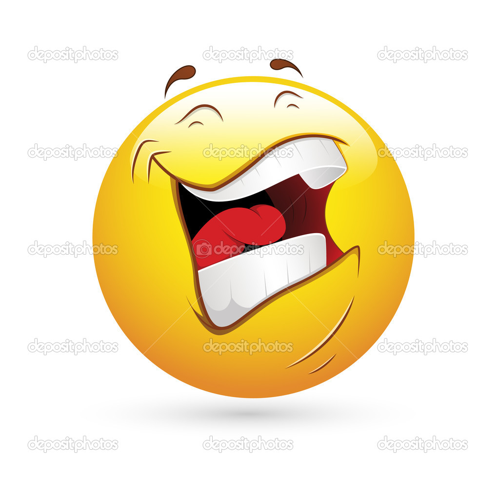 Laugh Emoticon Smiley Emoticons Face Vector