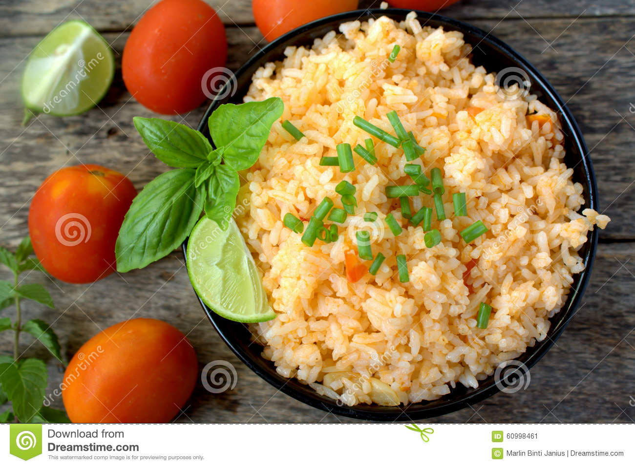 Mexican Rice Stock Photo   Image  60998461