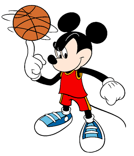 Mickey Basketball Mickey And Friends 37692461 450 526 Gif