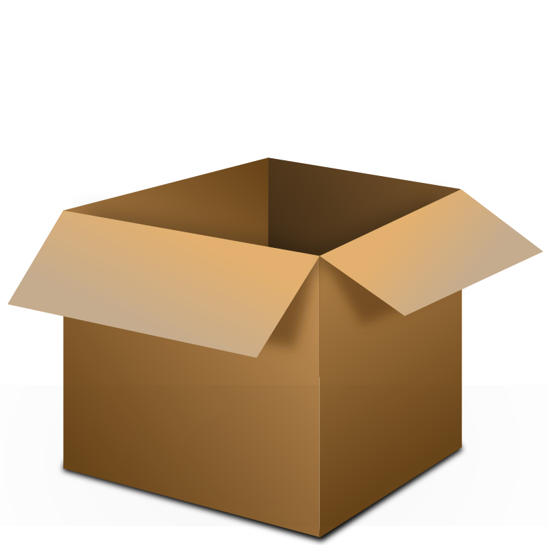 Packing Boxes Clipart Clipart Open Box