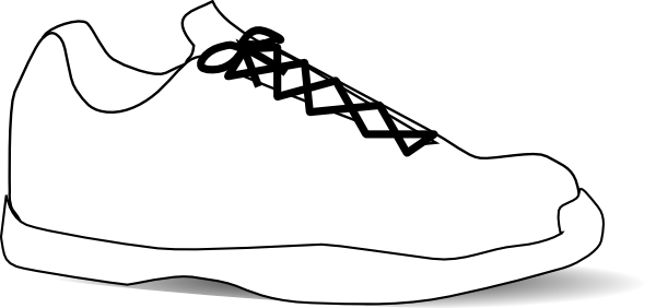 Sneaker Clip Art At Clker Com   Vector Clip Art Online Royalty Free    