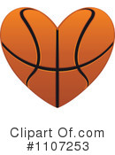 Basketball Heart Clip Art