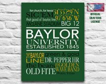 Baylor University Bears Digital Dow Nload For You To Print Baylor