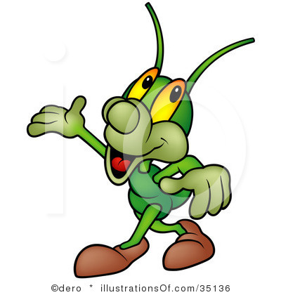 Cricket Bug Cartoon Cartoon Cricket Insect Clipart