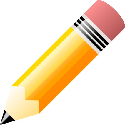 Description Education Pencil Office Tool Writing Pencil Clip Art