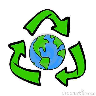 Earth Recycle Clip Art