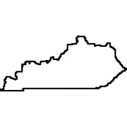 Kentucky Clipart Kentucky Map Outline