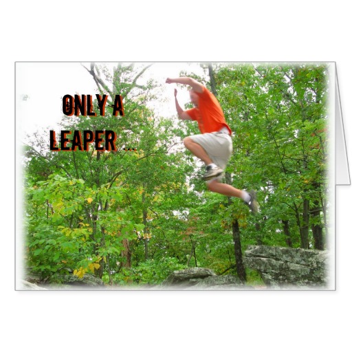Leap Year Birthday Card  Only A Leaper