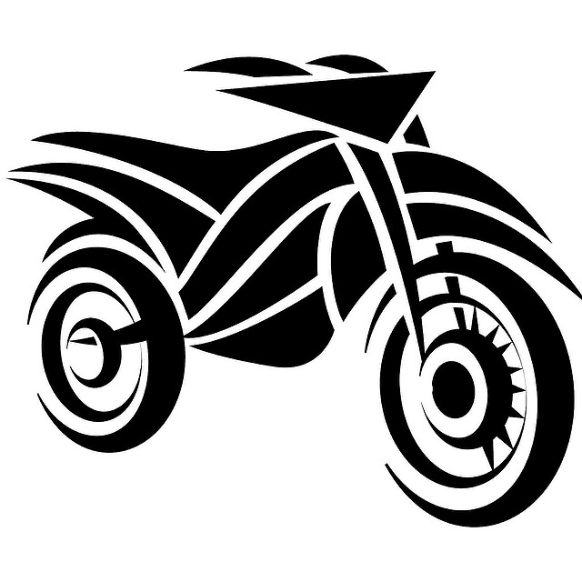 Motorcycle Vector Image   Flickr   Photo Sharing 
