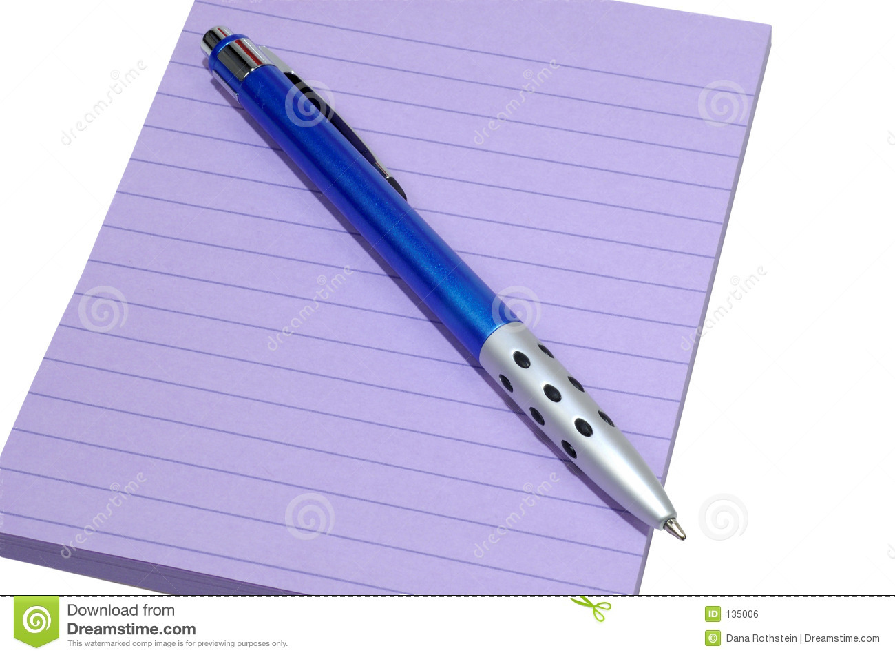 Pad And Pen Royalty Free Stock Image   Image  135006