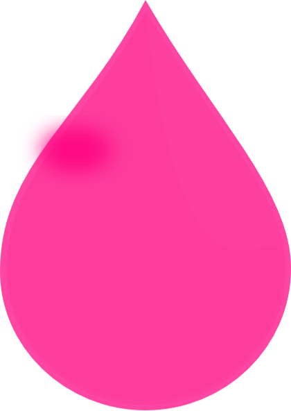 Pink Drop Clip Art At Clker Com   Vector Clip Art Online Royalty Free
