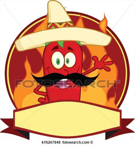 Pot Of Chili Clipart Mexican Chili Pepper Cartoon
