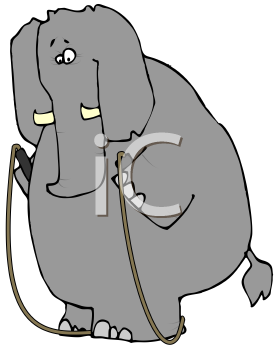 Royalty Free  Rf  Elephant Clipart Illustration  31509 By Alex Bannykh