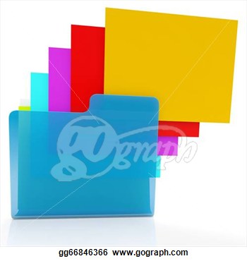 Show Organizing Documents Filing And Paperwork  Clip Art Gg66846366