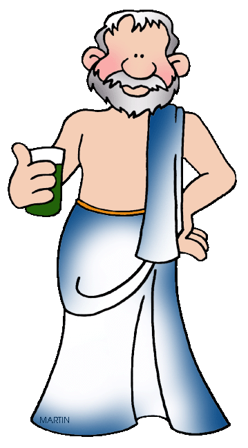 Socrates The Great Teacher For Kids Illustration