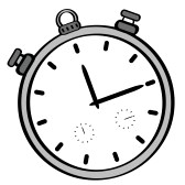 Stopwatch Clipart Black And White   Clipart Panda   Free Clipart