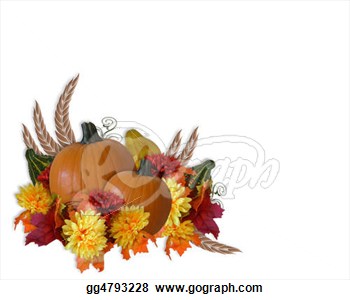       Thanksgiving Autumn Fall Background  Clipart Gg4793228   Gograph