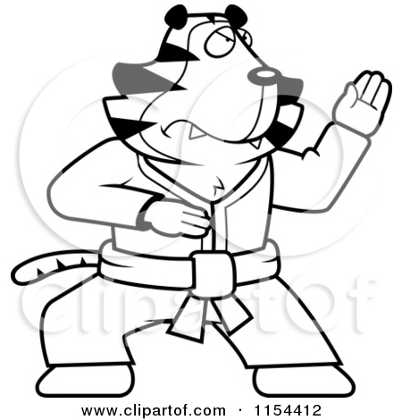 Tiger Face Clip Art Black And White   Clipart Panda   Free Clipart