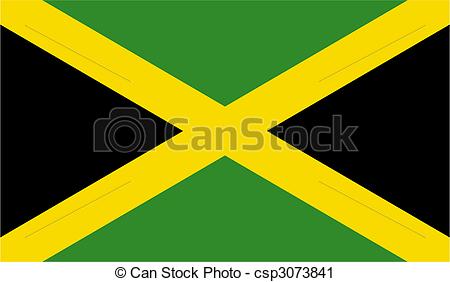 Vector Clip Art Of Jamaica Flag Csp3073841   Search Clipart