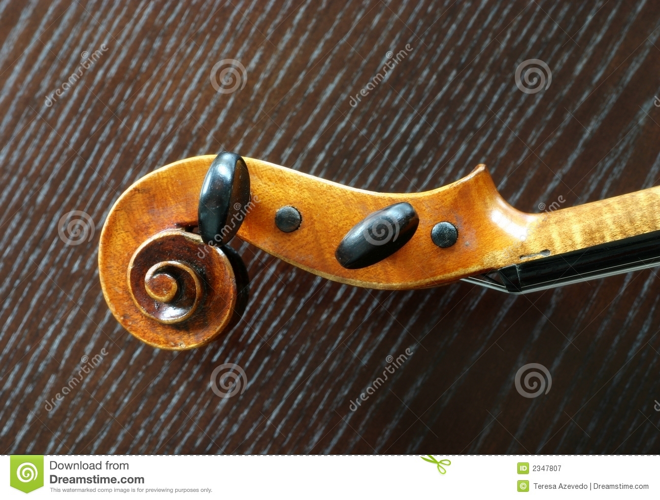 Violin Scroll Royalty Free Stock Photography   Image  2347807