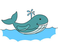 Whale 001 Humpback Clipart   Free Clip Art Images