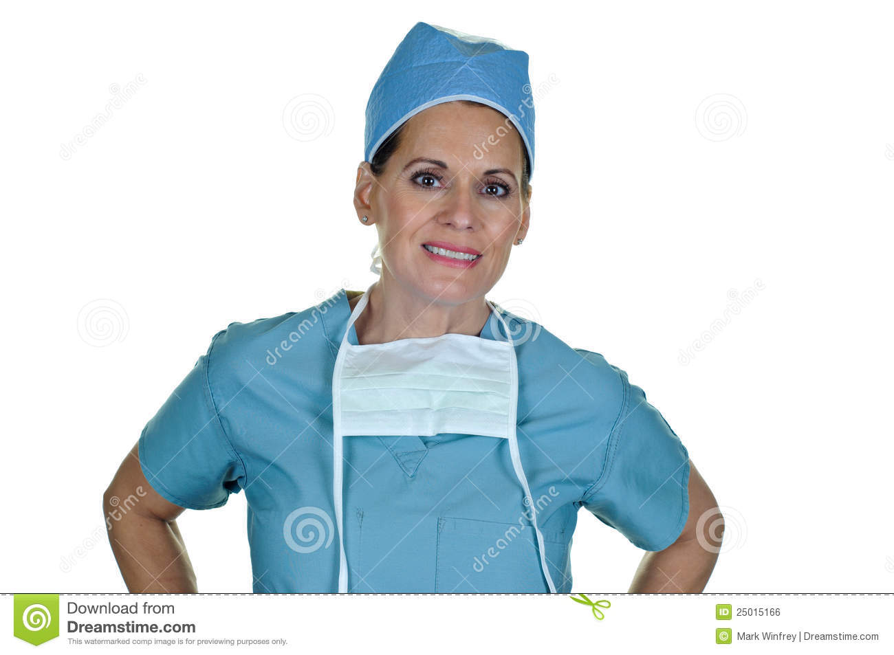 Attractive Female Surgeon Royalty Free Stock Image   Image  25015166