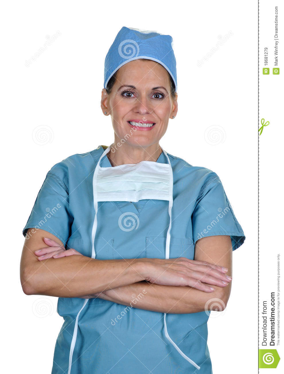 Attractive Female Surgeon Royalty Free Stock Images   Image  18681279