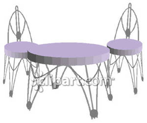 Cafe Table And Chairs Clipart Cafe Table And Chairs