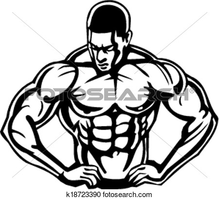 Clipart   Bodybuilding And Powerlifting   Vector   Fotosearch   Search    