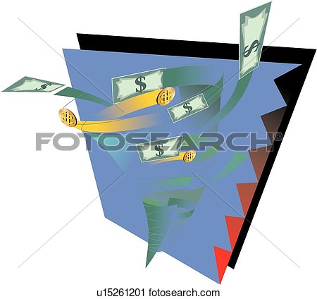 Clipart Of Business Investment Economy Banking Finance Gold Coin